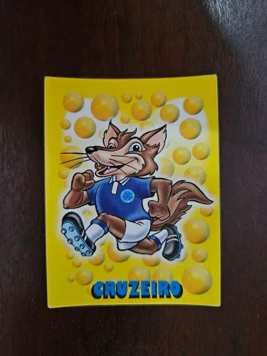 Figurinha Mascote do Cruzeiro CB 1998
