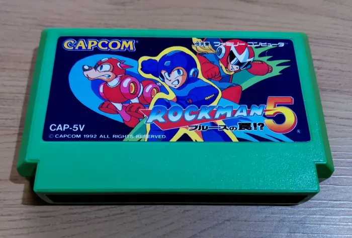 Rockman/Megaman 5 para Famicom/Nintendinho/Dynavision 