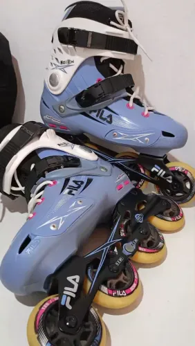 Patins Fila Madame Houdini Tam 35 - semi novo 