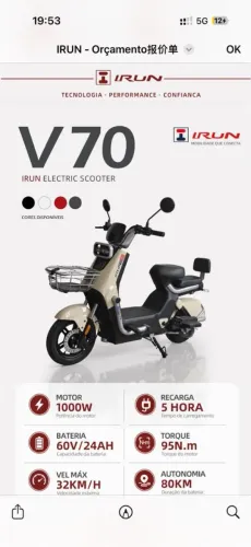 Scooter elétrica