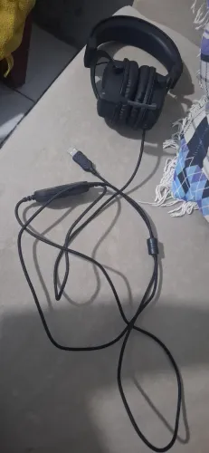 Fone de ouvido com microfone para vídeo game ,notebook e computador