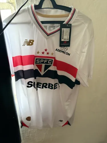 Camisa São Paulo FC 2025 - Modelo I (Titular/Branca) (original)