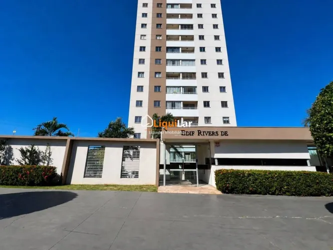 Edifício Riverside Park | 3 Quartos, Suíte, Andar Alto e 2 Vagas