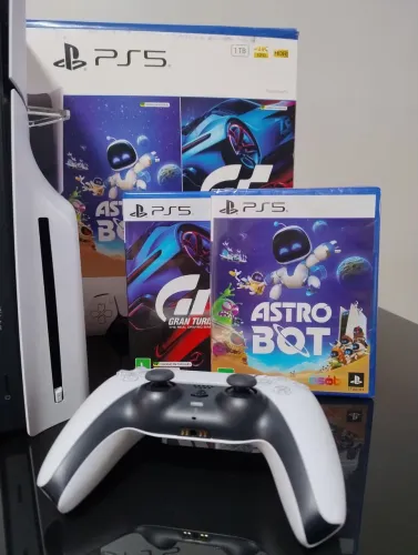 PS5 Slim 1TB Mídia Física!!!