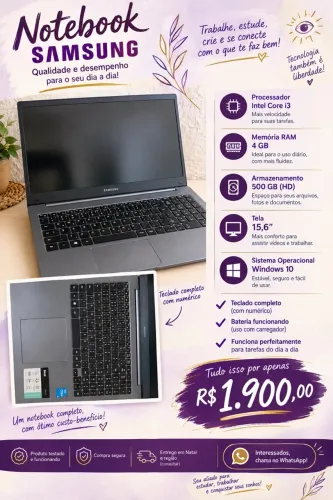 Notebook Samsung