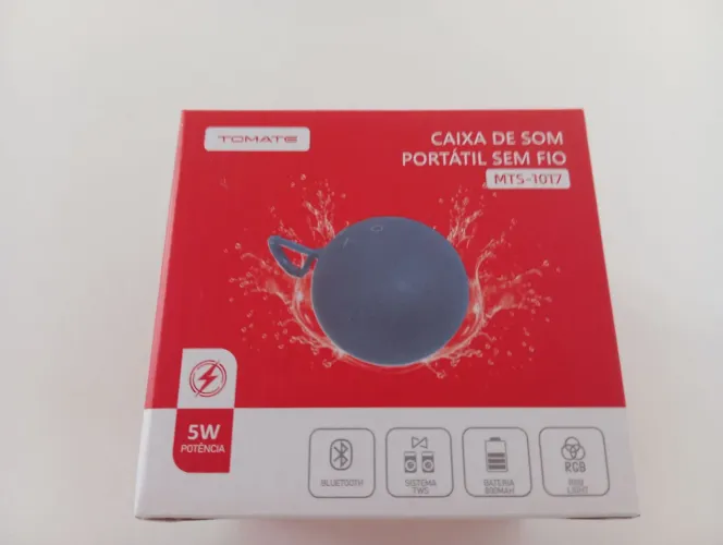 Caixa de som da TOMATE