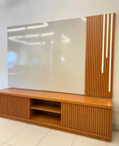 Painel e rack 2,20m 12x R$ 166,66