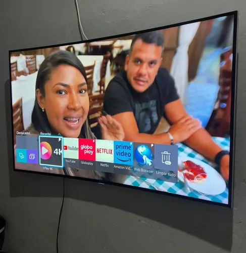 TV 55 SAMSUNG CURVADA 4K