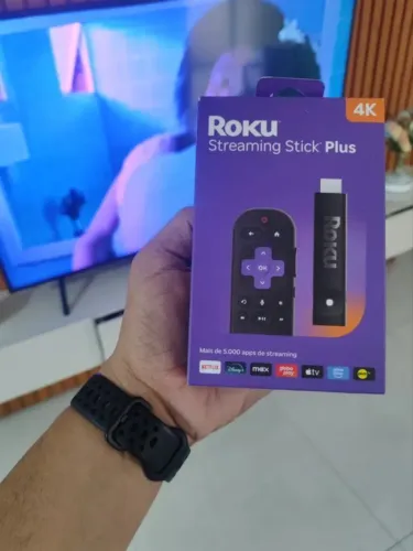 Roku Streaming Stick Plus 4K - Novo e Lacrado