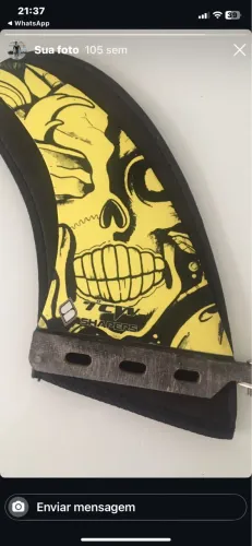Quilha de longboard