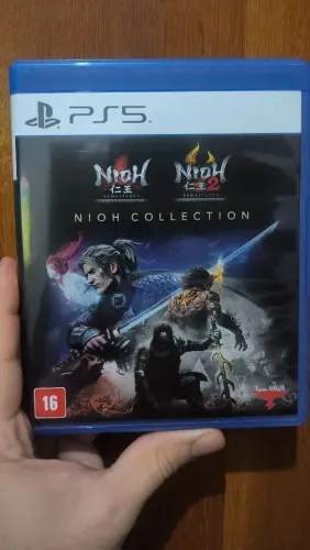 Nioh Collection PS5 - OS DOIS JOGOS COM MÍDIA FÍSICA!
