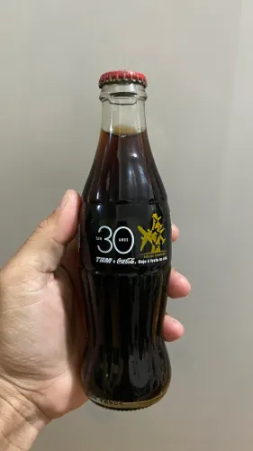 Garrafinha da coca cola comemorativa TAM