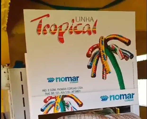 Cordas Riomar e Expositor