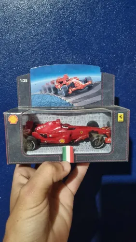 Raridade! Ferrari F2008 1/38 Shell V-Power Original Na Caixa Novo