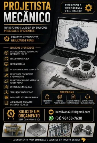 Projetista mecânico
