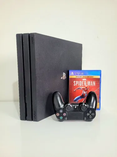 Playstation 4 PRO 4K Memória 1TB - Pronto para desbloquear!! ( Parcelo até 12x)