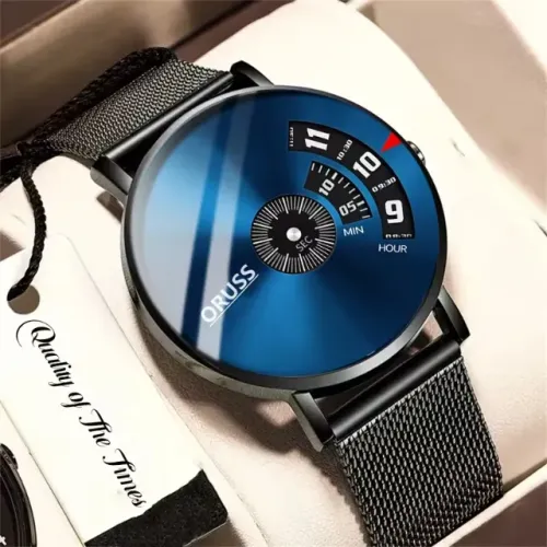 Relógio Mecânico Automático Masculino-Luminoso De Quartzo À Prova D'água Transparente.