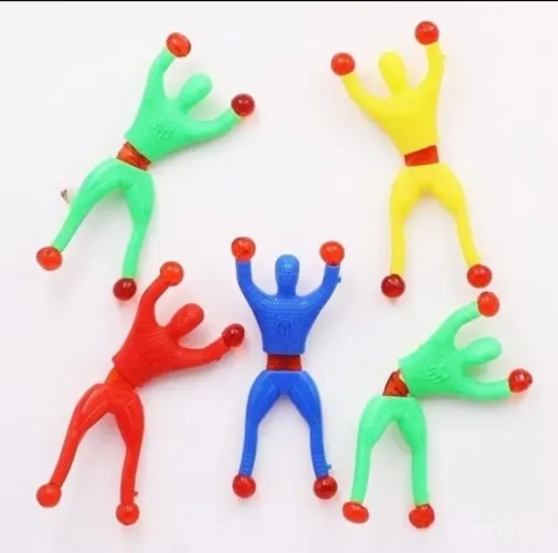 10 Ninja Gruda parede - Brinquedo divertido p