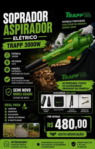 Soprador Trapp 3000W