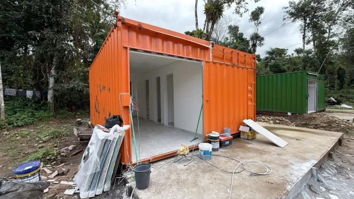 Pousada em Container
