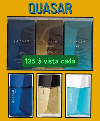 Quasar de 175 por 135 à vista cada