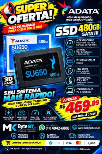 Ssd 480gb