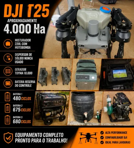 Drone Agrícola DJI T25