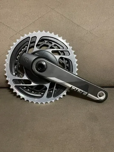Pedivela Sram red Axs medidor potência Quarq 167,5mm 2x12v