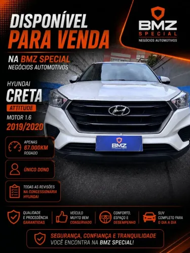 Hyundai Creta Attitude 1.6 16V Flex Aut. 2020