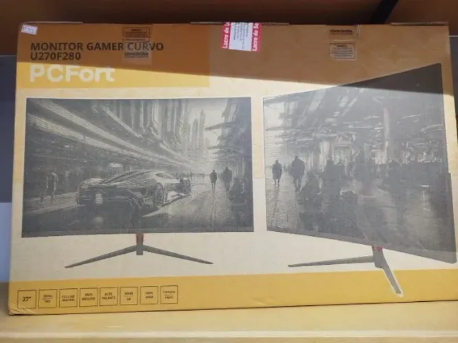 Monitor Gamer Curvo PCFort 27" 280Hz