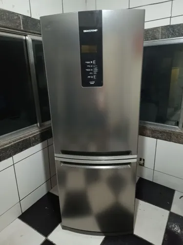 Geladeira Brastemp INOX INVERSE Frost Free 440 litros, ENTREGA A COMBINAR