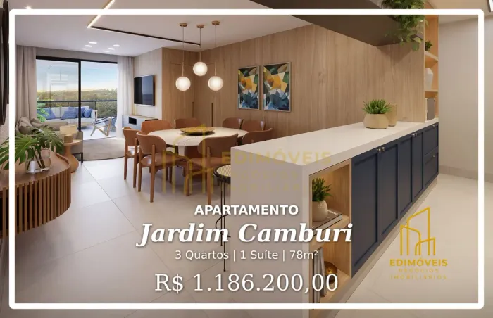 Exclusivo: Apartamento com Acabamentos de Alto Padrão em Jardim Camburi