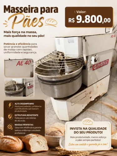 Máquina de Padaria