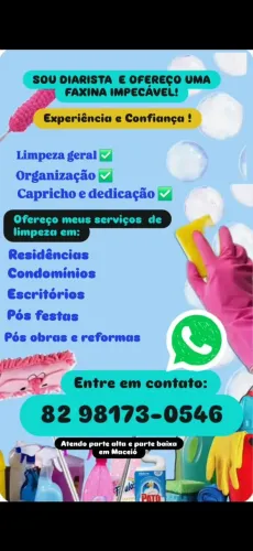 Serviço de faxina