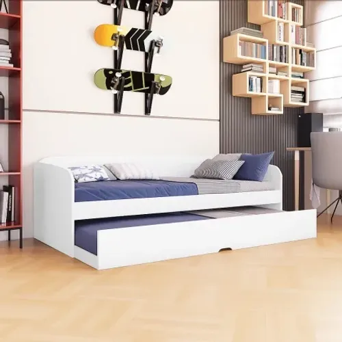 Sofá cama com auxiliar inclusa - ENTREGA E MONTAGEM GRÁTIS 