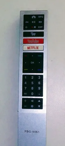 Controle remoto FBG-9061 especificamente para Smart"tvs da marca AOC