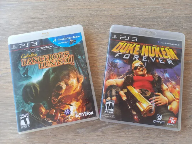 Kit 2 Jogos originais para PlayStation 3