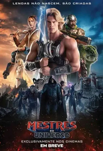 He-man Cartaz/ poster tamanho cinema de Mestres do universo