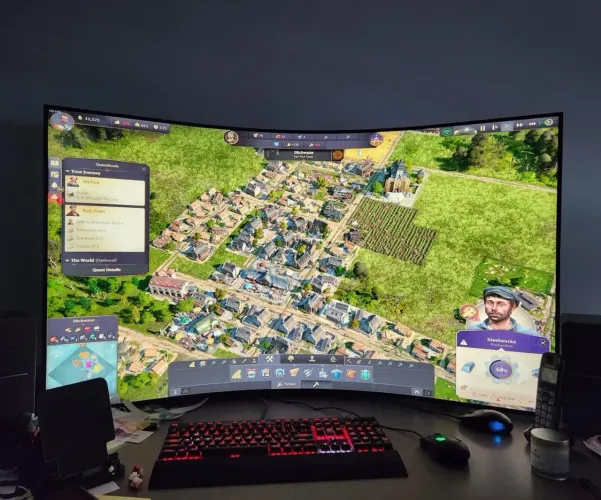 Monitor Samsung Ark 2nd Gen 55'! Zero detalhes!