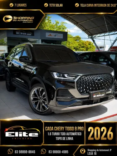 Chery Tiggo 8 PRO 1.6 Tgdi Aut. 2026