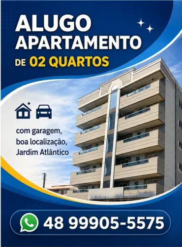 PROMOÇÃO!!! LOCAÇÃO ALUGUEL APARTAMENTO 2 QUARTOS JARDIM ATLÂNTICO FLORIANÓPOLIS FLORIPA