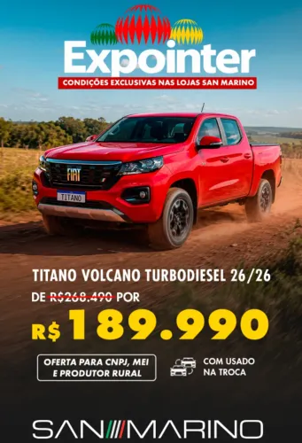 Fiat Titano Volcano 2.2 16V 4X4 TB Die. Aut. 2026