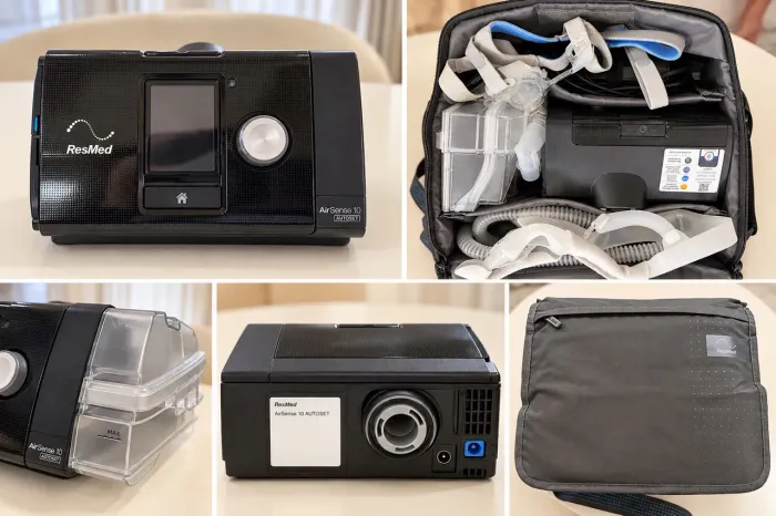 CPAP ResMed AirSense 10 AutoSet + Kit Completo - Pouco Uso
