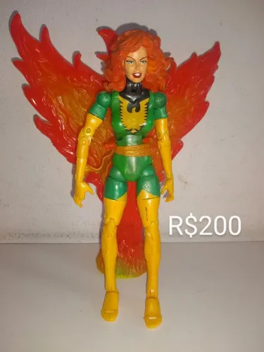 Figura de ação Marvel legends Fênix -Toy blitz