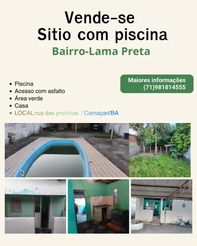 Vendo sítio em Camaçari