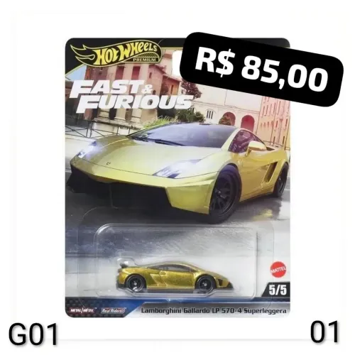 Hotwheels Lamborguini Gallardo (premium)