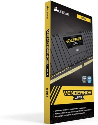 Memória RAM DDR4 16GB Vengeance LPX Preto 3200MHZ - NF -NOVA