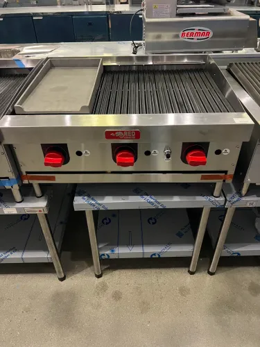 Char broiler 90cm a gás nova pronta entrega
