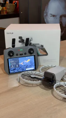 Drone DJI Flip + Controle com Tela - Loja física! Com 3 meses de garantia! Até 18x