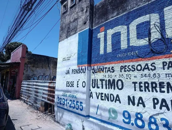 Terreno à venda, 544 m² por R$ 1.650.000,00 - Parangaba - Fortaleza/CE